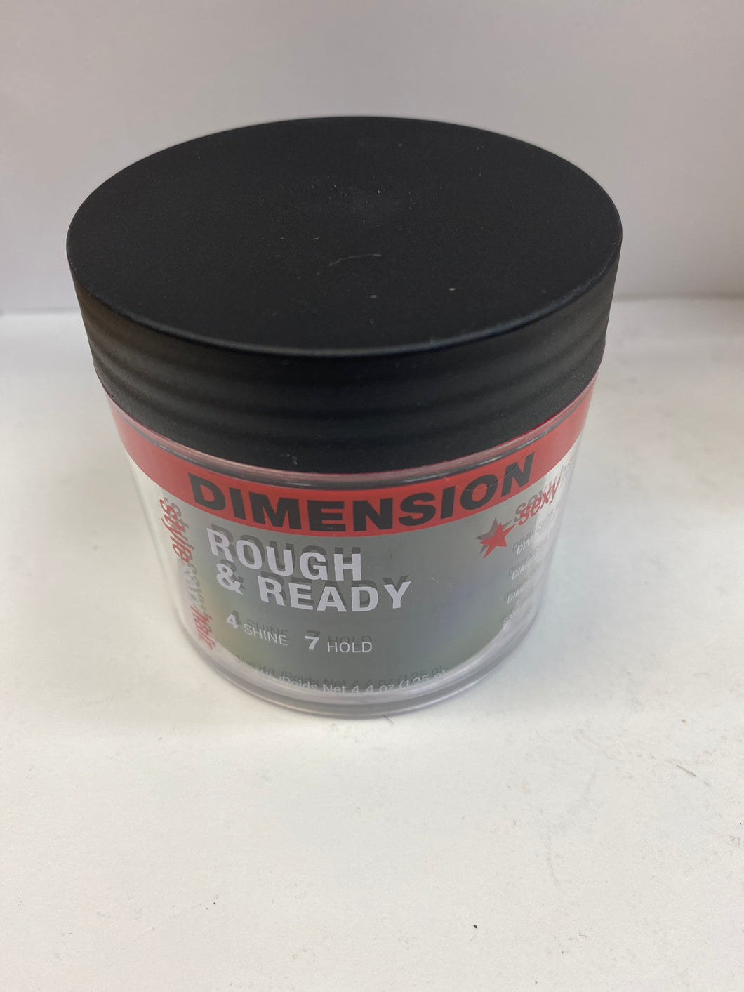 Style Sexy Hair Rough & Ready 4 Shine 7 Hold Dimension With Hold