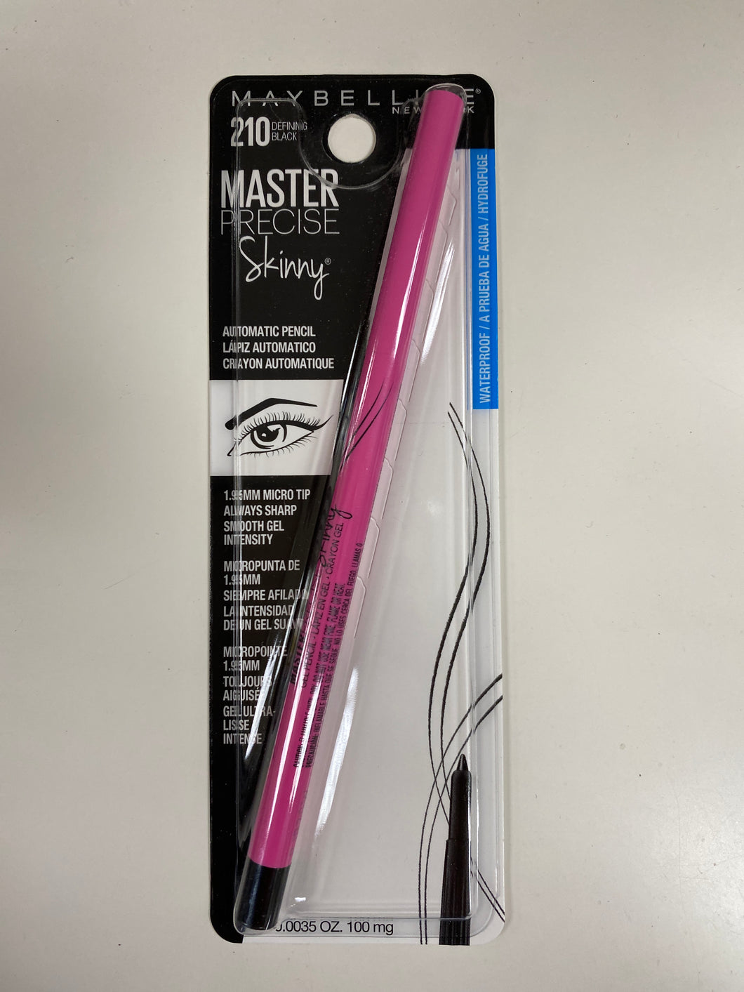 Maybelline Master Precise Skinny Defining Black Automatic Pencil