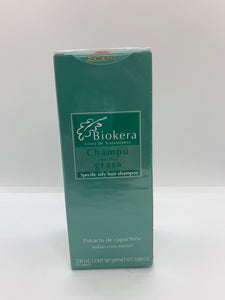Biokera Champú Especifico Grasa - Oily Hair Shampoo 10 oz