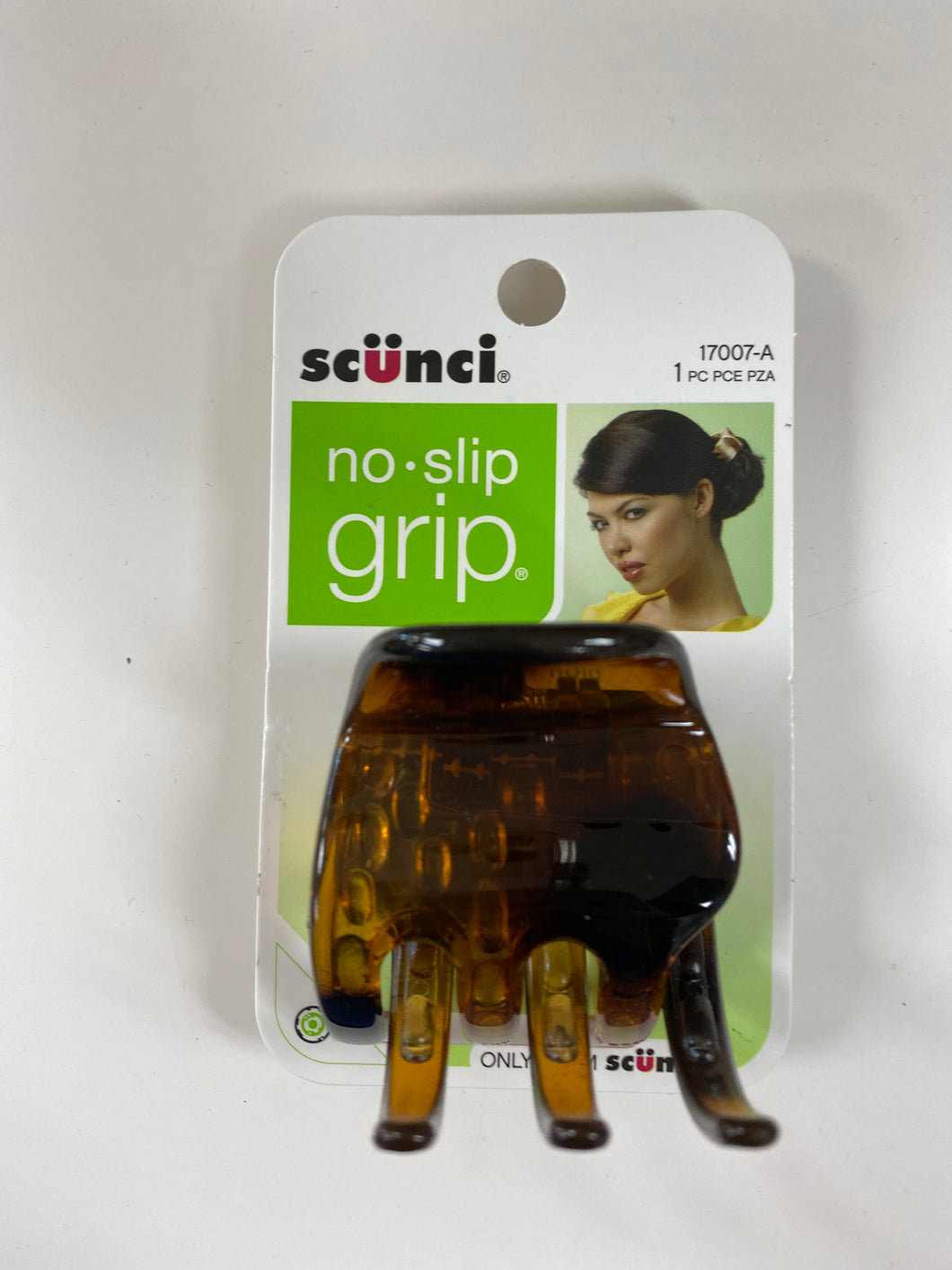 Scunci No Slip Grip 1 Piece Jaw Clip
