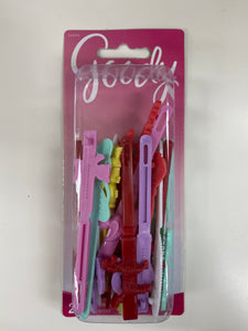 Goody 26 Pack Plastic Barrettes Multicolored