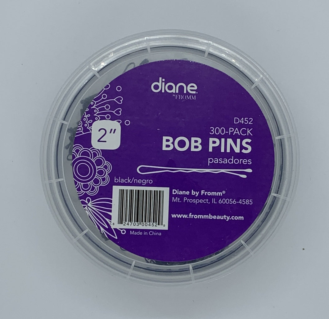 Diane 300 Pack Hair Bob Pins 2” Black