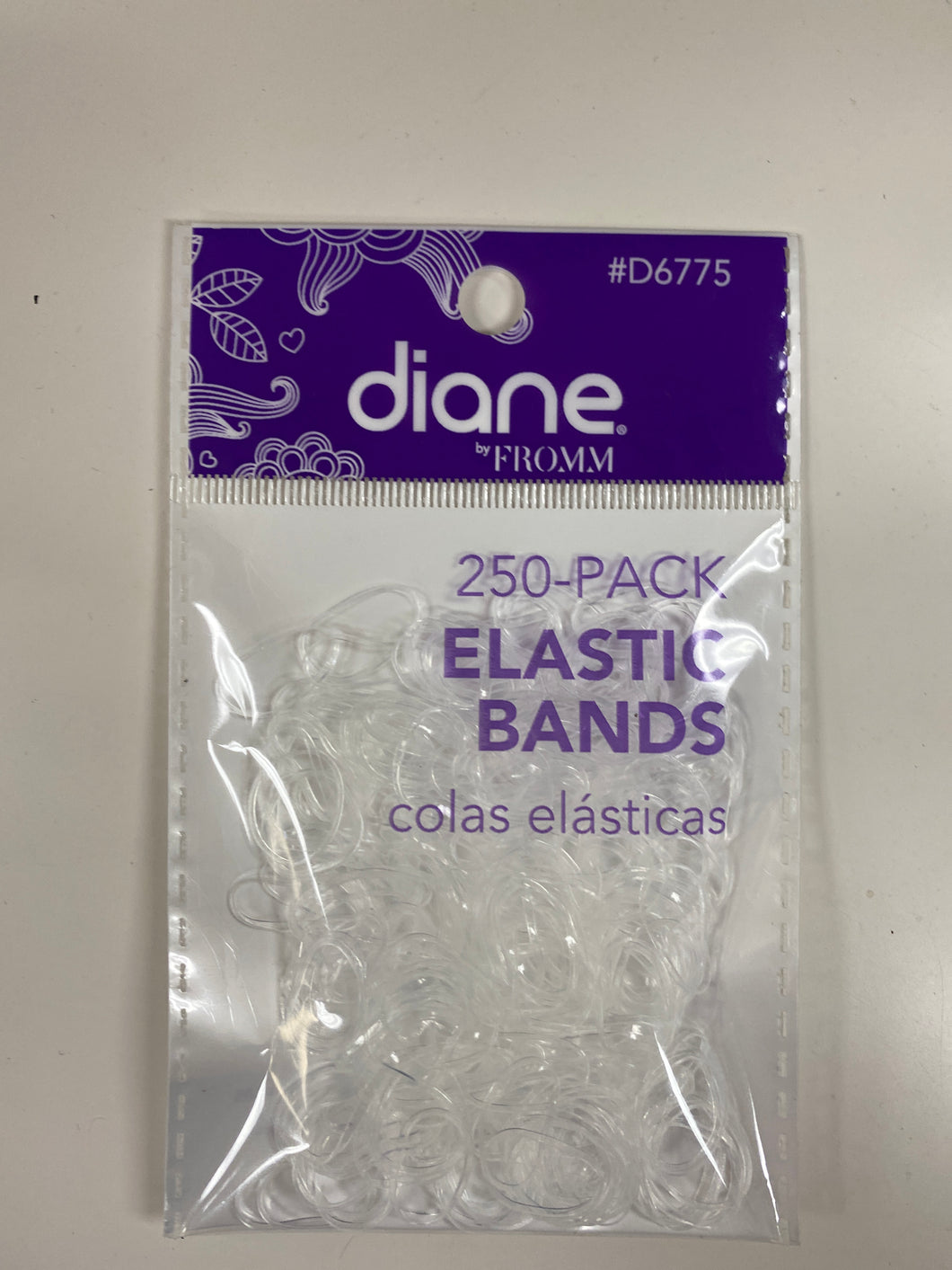 Diane 250 Pack Elastic Bands Clear