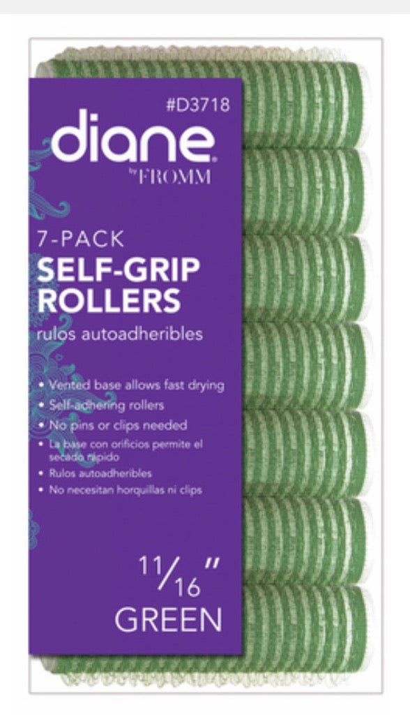 Diane 7-Pack Self Grip Rollers 11/16