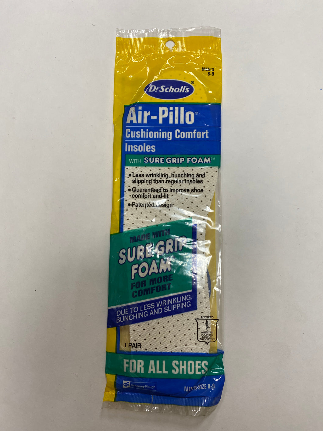 Dr. Scholl’s Air Pillo Cushioning Comfort Insoles