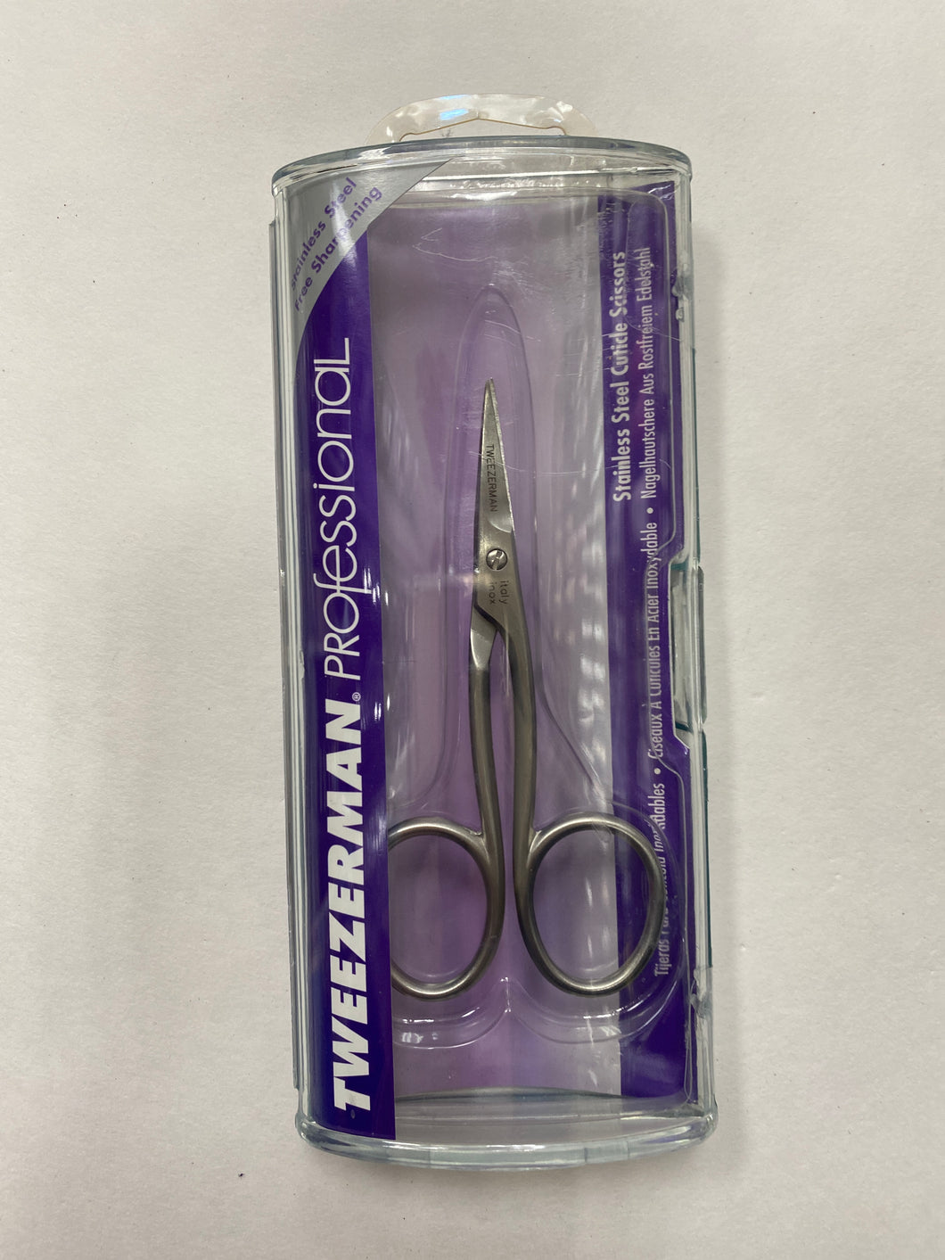Tweezerman Professional Stainless Steel Cuticle Scissors