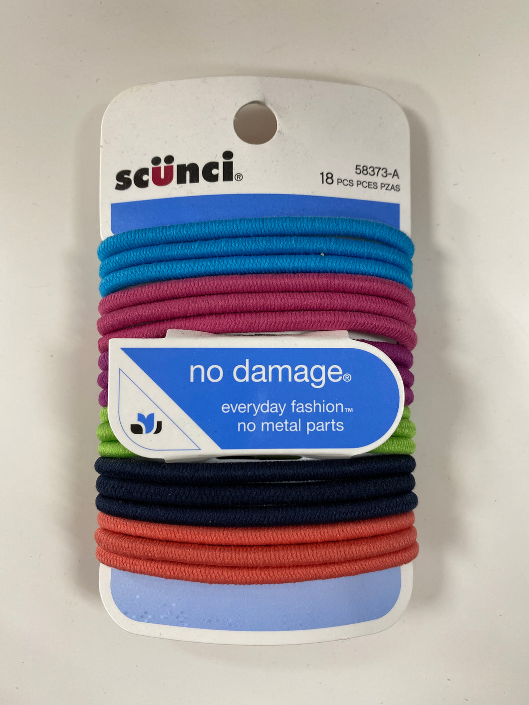 Scunci No Damage 18 Piece Hair Ties Multicolored