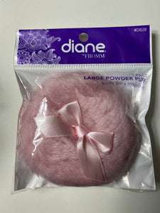 Diane Large Powder Puff 1 pack - pink