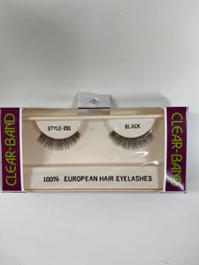 Beautee Sense Clear-band 100% European Hair Eyelashes - Style 201