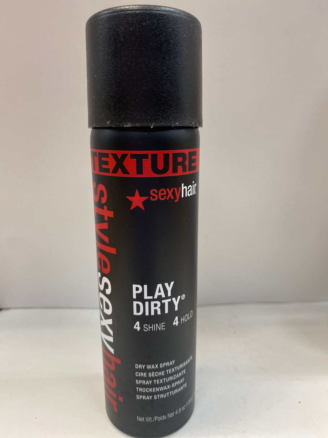 Style Sexy Hair Play Dirty 4 Shine 4 Hold Dry Wax Spray