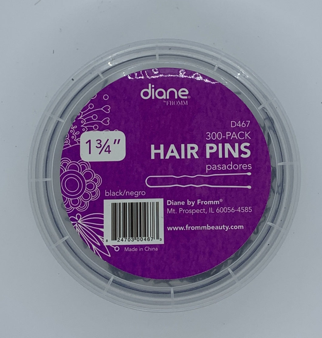 Diane 300 Pack Hair Pins 1 3/4” Black