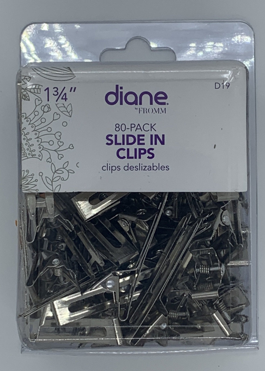 Diane Slide In Clips 80 Pack