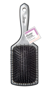 Diane Silver Large Paddle Brush D1037