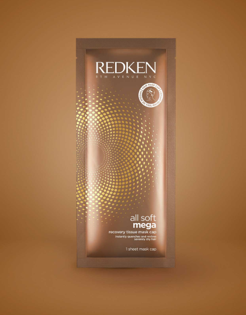 Redken All Soft Mega Recovery Tip Mask Cap