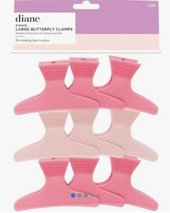 Diane 9 Pack Large ButterFly Clamps