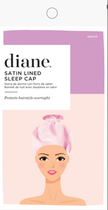 Diane Satin Lined Sleep Cap 160033 Pink