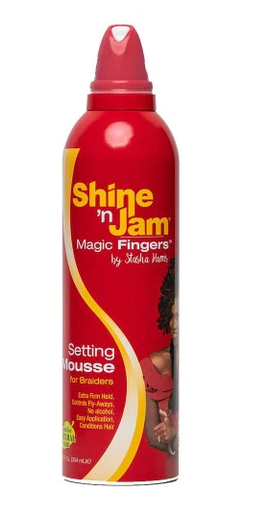 Shine 'n Jam Magic fingers Setting Mousse