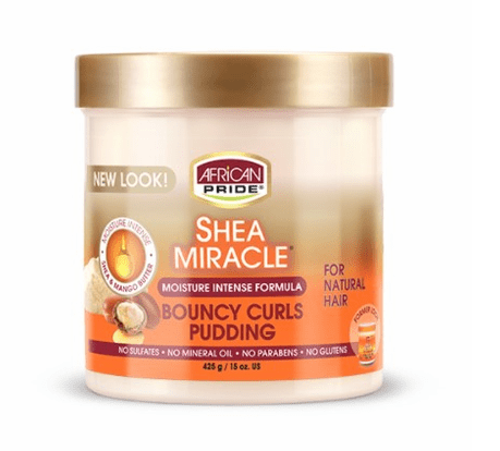 African Pride Shea Miracle Bouncy Curls Pudding
