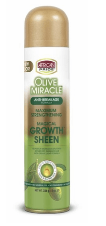 African Pride Olive Miracle Magical Growth Sheen