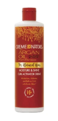 Creme Of Nature With Argan Oil Moisture & Shine Curl Activator Creme