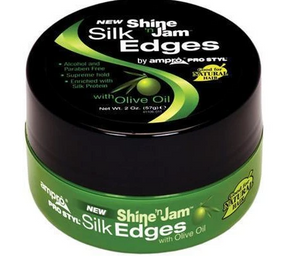 Ampro Shine n Jam Silk Edges With Olive oil
