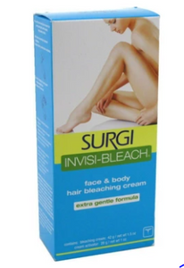 Surgi Invisi-Bleach Face Body Hair Bleaching Cream