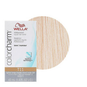 Wella Colorcharm Permanent Liquid Hair Toner T11 Lightest Beige Blond
