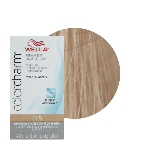 Wella Colorcharm Permanent Liquid Hair Toner T15