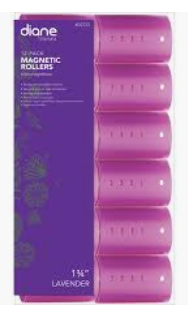 Diane 12-Pack Magnetic Rollers 1 3/4” Lavender